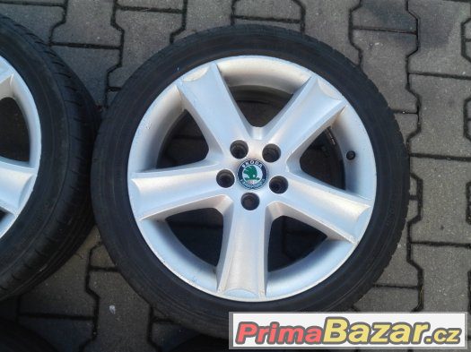 Alu kola 5x100 R16 Poli - Škoda Fabia I, Roomster, Octavia I – fotografie 4
