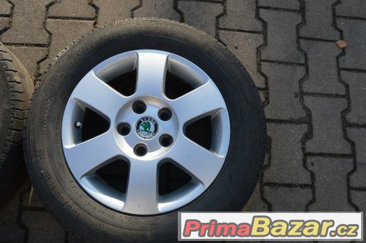 Alu kola 5x112 R15 ORION - Škoda Octavia II, VW Touran – fotografie 5