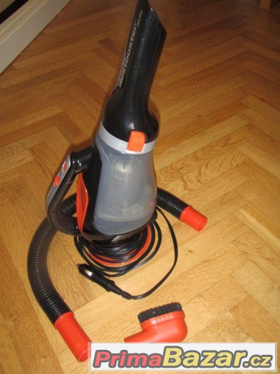 BLACK&DECKER ADV1220 vysavač do auta, TOP STAV – fotografie 1