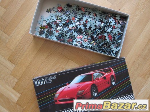 Cars Ferrari F40 1000 puzzle – fotografie 2
