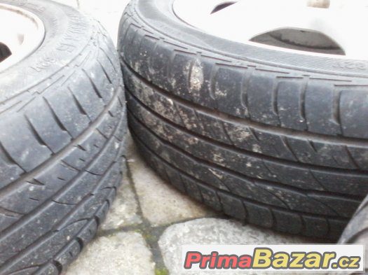 Alu kola s pneu 4x100 15" VW,Seat,Opel – fotografie 2