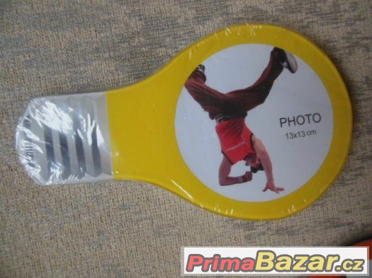 Rámeček na fotografii ve tvaru žárovky-sklen.-1 ks - 40,-Kč – fotografie 3