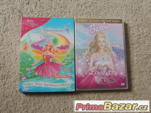 DVD Barbie, Roboti, Charlie, Kocour v botach, vily a Ninja – fotografie 3