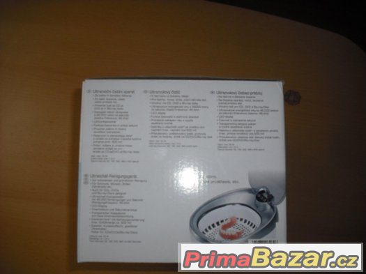 Ultrazvukový čistič zubní protézy,brýle,šperky,CD atd – fotografie 5