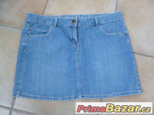 Nádherná sukně Anglie vel.42-44 Denim – fotografie 1