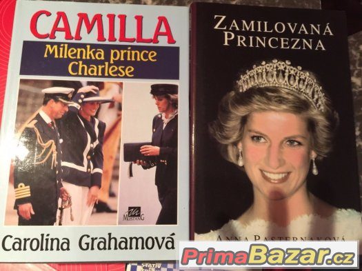 Knihy Kamila a Zamilovaná princezna Diana – fotografie 1