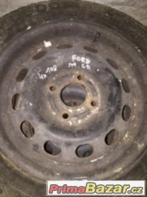 PRODÁM OBUTOU LETNÍ SADU NA FORD 4x108 S PNEU 185/60/14"
