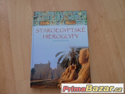 Krásná nepoužitá kniha STAROEGYPTSKÉ HIEROGLYFY – fotografie 1