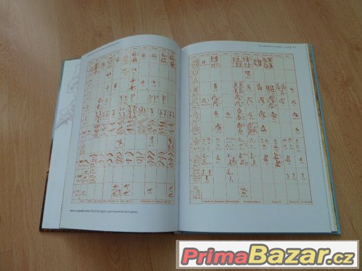 Krásná nepoužitá kniha STAROEGYPTSKÉ HIEROGLYFY – fotografie 3