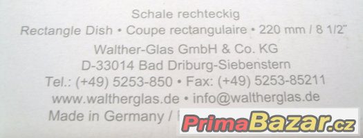Sada designových misek Walther - Glas – fotografie 4