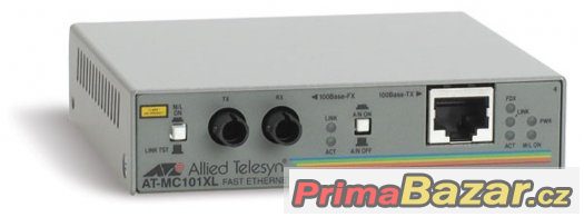 Konvertor Allied Telesyn AT-MC101XL metalika - optika – fotografie 1
