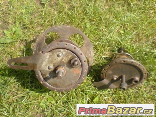 Jawa 175 Special / Villiers ZADNÍ KOLO malý buben – fotografie 1
