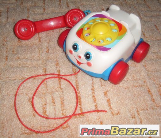 Tahací telefon Fisher Price – fotografie 1