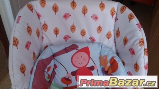 Dětská jídelní židlička Chicco Poly 2v1, výborný stav – fotografie 3
