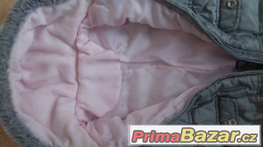 Zimní kombinéza, zn. Mothercare, vel.6-9měs., perfektní stav – fotografie 3