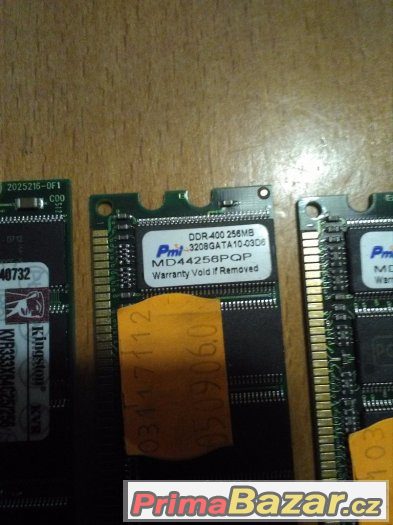 Paměti RAM DDR1 – fotografie 2