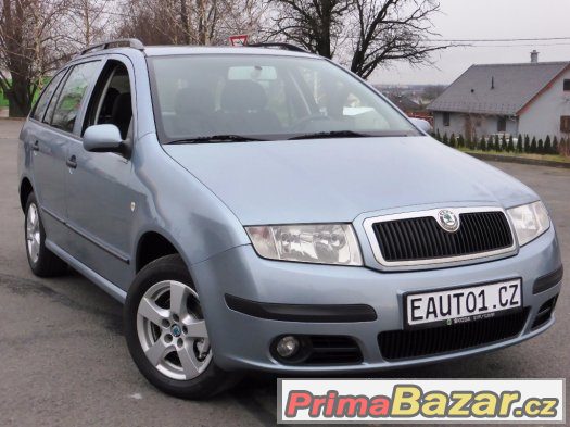 ŠKODA FABIA COMBI 2006 1.4i16V 55kW KLIMA SERVISKA ELEGANCE – fotografie 2