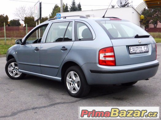 ŠKODA FABIA COMBI 2006 1.4i16V 55kW KLIMA SERVISKA ELEGANCE – fotografie 4