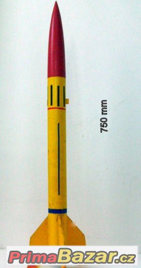 modelařská raketa stavebnice – fotografie 1