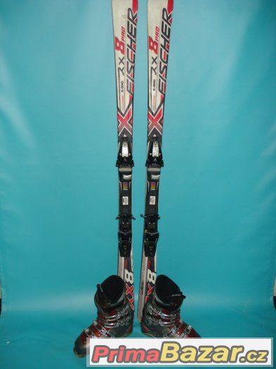 Lyže Fischer RX8 Pro  165cm + boty Salomon 280mm – fotografie 1
