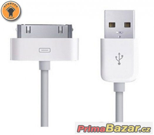 Datový a nabíjecí kabel USB iPhone 4/4S/3G/3GS/2G – fotografie 2
