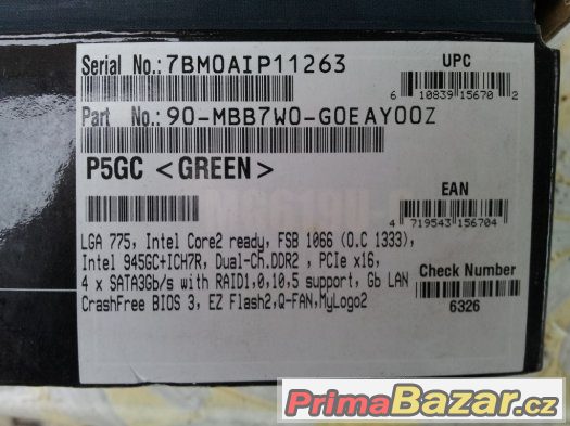 Asus P5GC – fotografie 4