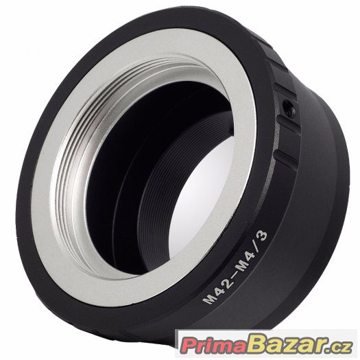 Redukce Adapter M42 Micro 4/3 Pro OLYMPUS Fotga – fotografie 1