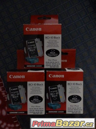 Canon černý (black) inkoust, BCI-10 – fotografie 1