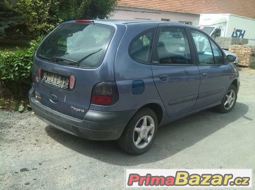 Renault Meegane Scenic na náhradní díly rv. 1999 – fotografie 1