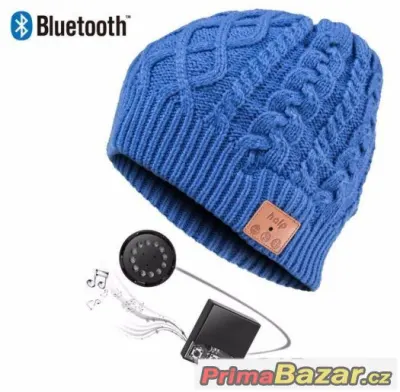 Super dárek-zimní čepice s bluetoothsluchátky a mikrofonem