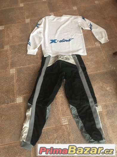 Motokrosové kalhoty+dres -cena : 800,-Kč – fotografie 2