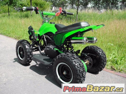 Dětská  čtyřkolka Racer 49cc pro věk 3-7let - výprodej – fotografie 3
