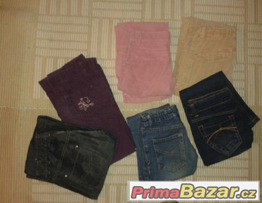 sada kalhot pro holku-5+1 zdarma,do skoly,levne,zasl.mozne – fotografie 1
