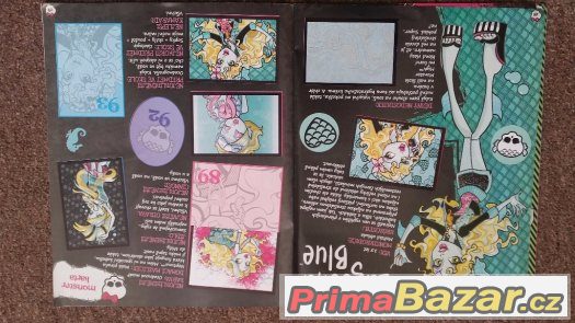 Časopisy monster high + album + monster high návrhy – fotografie 3