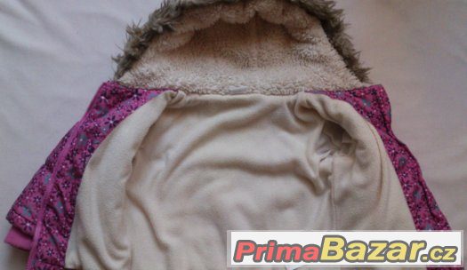 Dětská zimní bunda, bundička, zn. F&F, vel. 86 (12-18měs.) – fotografie 5