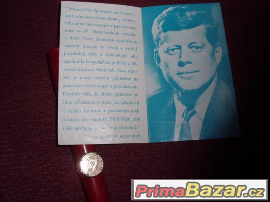 Starý prsten J.F.KENNEDY a poselství – fotografie 3