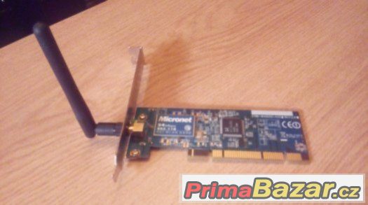 Prodám WiFi kartu do PC Micronet – fotografie 1