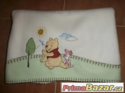 Dvojitá deka s medvídkem Pú, zn. Disney - krásná