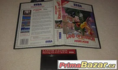 Sega Mickey Mouse Land of Illusion