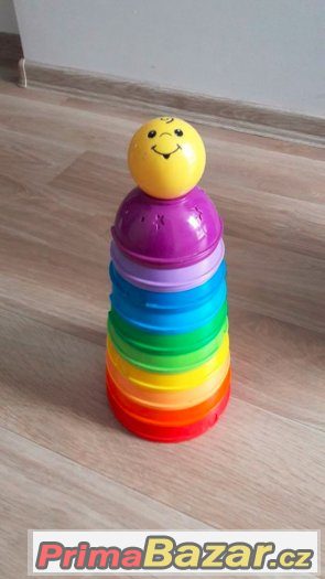 Fisher Price Aktivní skládačka s rolničkou – fotografie 1