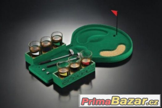 Společenská hra - golf drinking game – fotografie 1