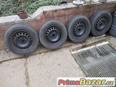 Plechové disky 15" na Škoda Octavia II.