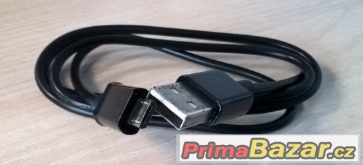 kabel USB - mikro 1m bílý, černý, svítící – fotografie 5