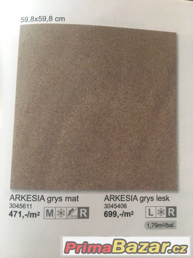 prodám luxusní keramickou dlažbu Arkésia formát 60x60 – fotografie 4