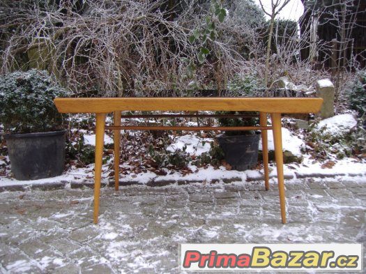 RETRO konferenční stolek / 60. léta / opaxit / Brusel – fotografie 3