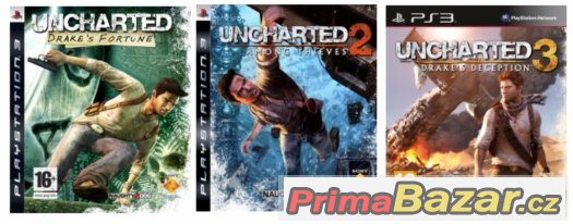 Uncharted trilogie všechny 3 díly na ps3 – fotografie 1