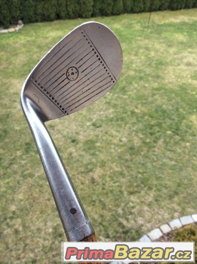 Starožitná golfová hůl hickory – fotografie 4