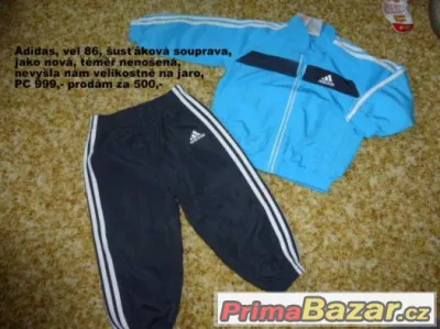 Adidas šusťáková souprava vel 86