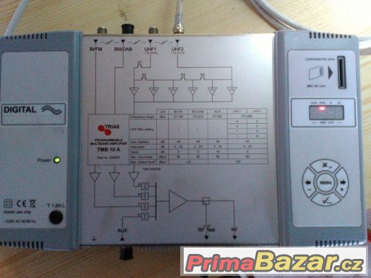 TRIAX TMB 10A anténní zesilovač programovatelný – fotografie 1