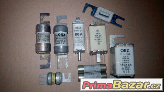 Rozpojovače REMA 80A, 160A, 320A, pojistky... – fotografie 5